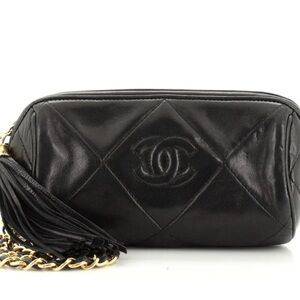 Chanel Lambskin Barrel Mini
